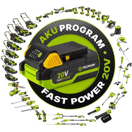 Fieldmann - Batteridriven trädgårdskultivator 20V