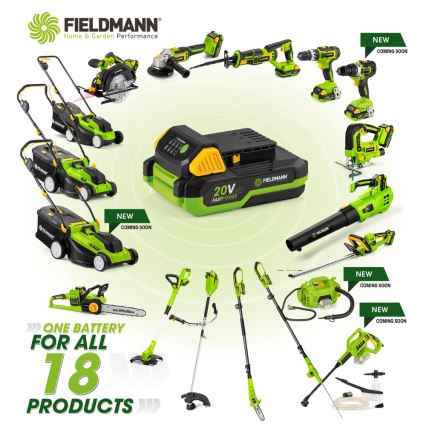 Fieldmann - Batteridrivna häcksaxar 20V