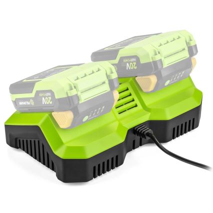 Fieldmann - Dubbel snabbladdningsstation 230V