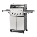Fieldmann - Gasolgrill 5-brännare matt krom