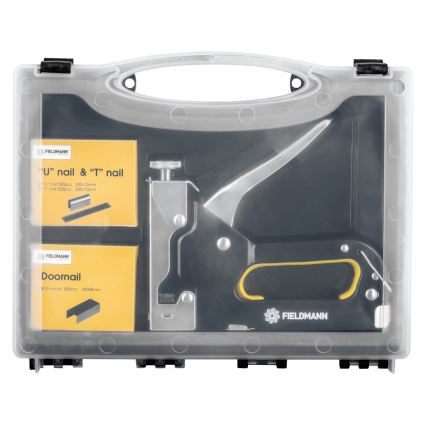 Fieldmann - Häftpistol med tillbehör