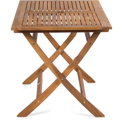 Fieldmann - Hopfällbart trädgårdsbord 120x70 cm akacia