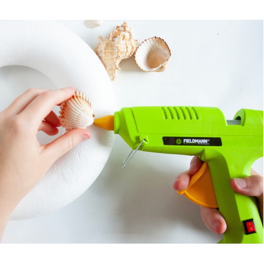 Fieldmann - Limpistol 100W/230V grön