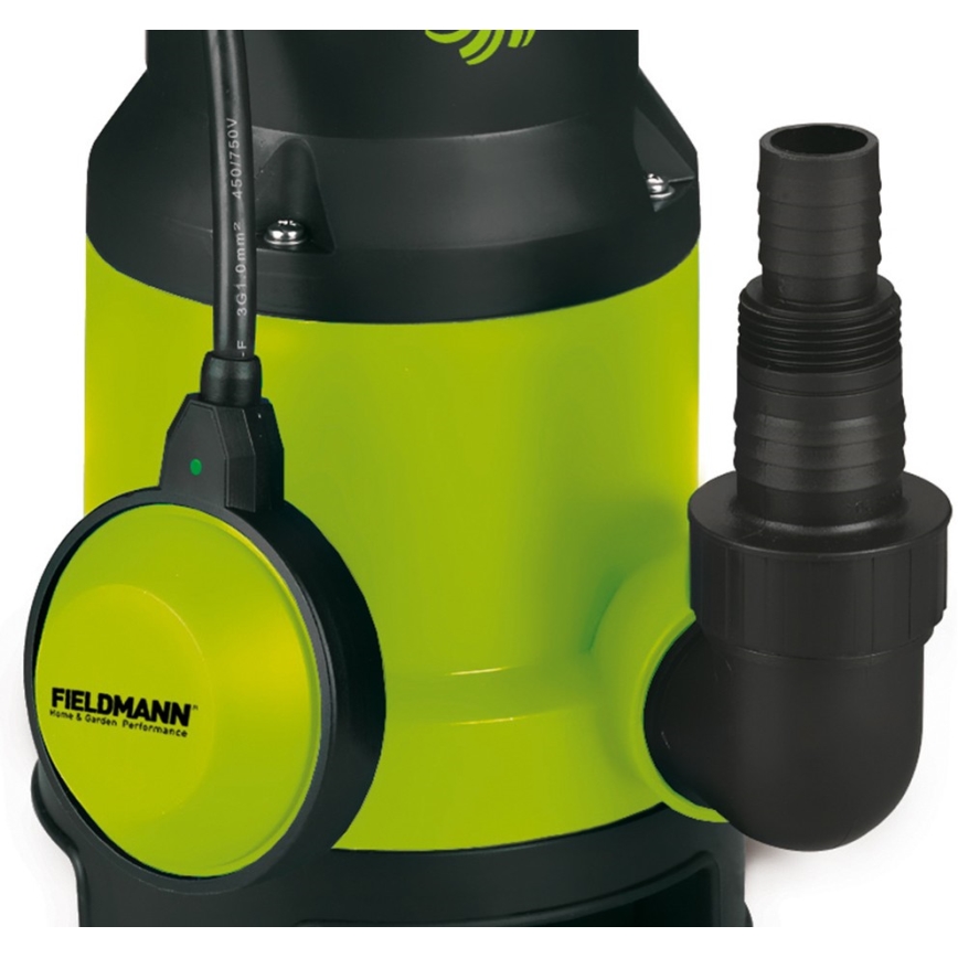 Fieldmann - Nedsänkbar pump för lera 750W / 230V