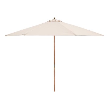 Fieldmann - Parasoll diameter 3 m grädde/acacia