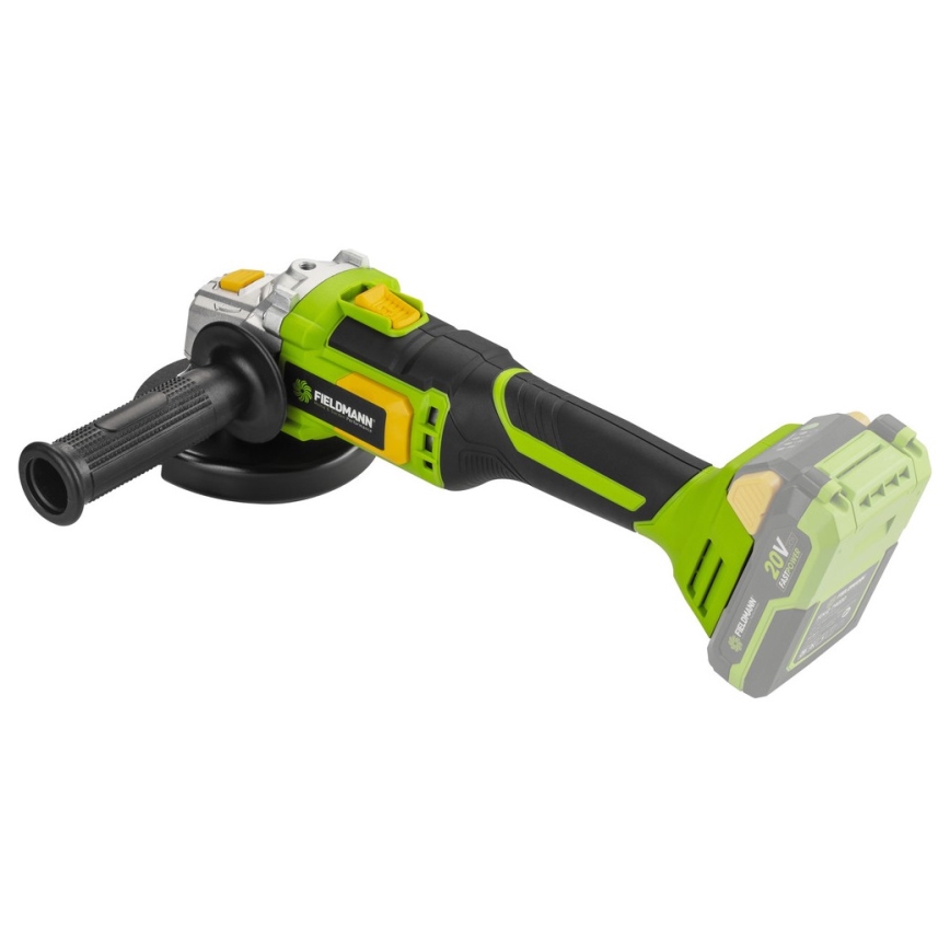 Fieldmann - Batteridriven vinkelslip 20V