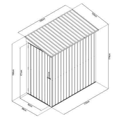 Fieldmann - Trädgårdshus