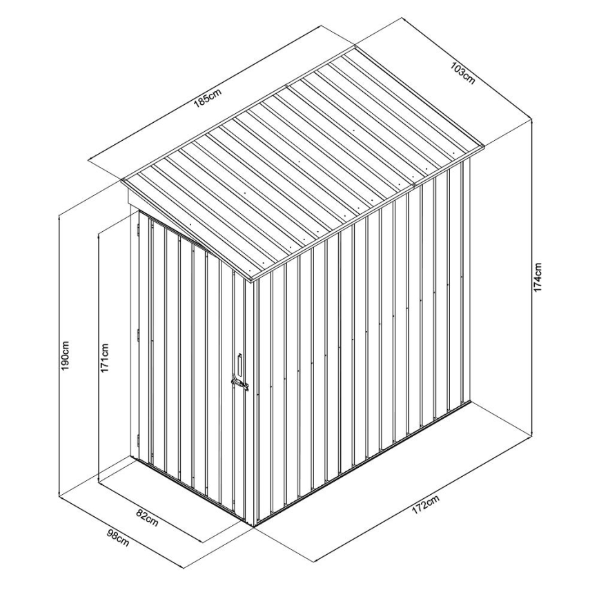 Fieldmann - Trädgårdshus