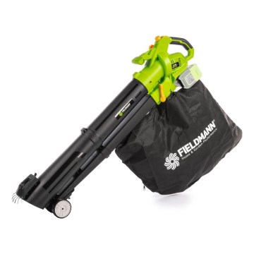 Fieldmann - Trådlös trädgårdsvakuum och blåsmaskin 20V