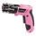 Fieldmann - Uppladdningsbar skruvmejsel 3,6 V 1300 mAh rosa