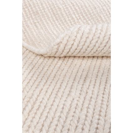 FIR WOOL-matta 160 cm, 2600 g/m², krämfärgad/naturlig