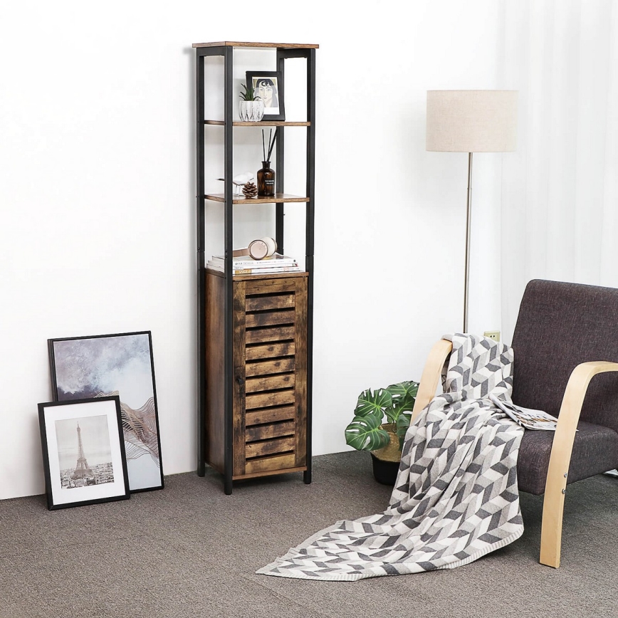 FIRA skåp brun/svart