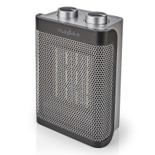 Fläkt with ceramic heating element 1000/1500W/230V silver