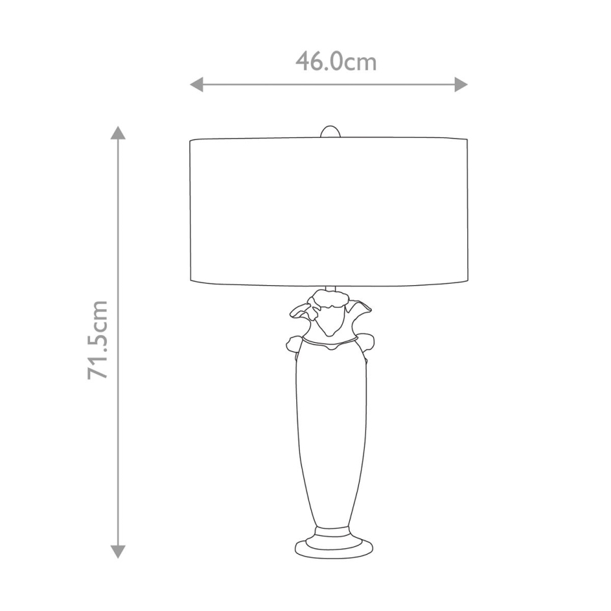 Flambeau - Bordslampa BIENVILLE 1xE27/60W/230V