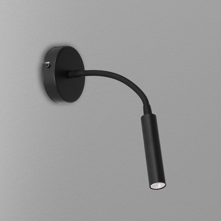 Flexibel bordslampa ARDEN 1xG9/8W/230V svart