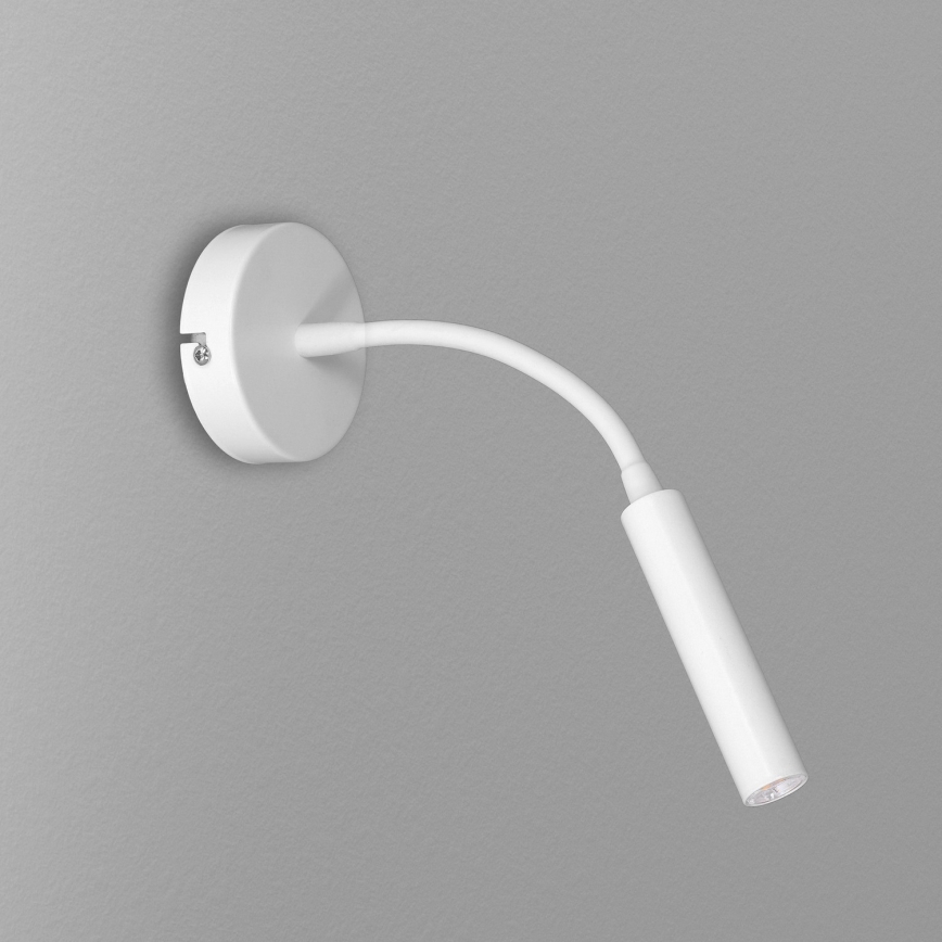 Flexibel bordslampa ARDEN 1xG9/8W/230V vit