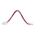 Flexibel bifacial vinklat connector för 2-pin LED remsor 8 mm