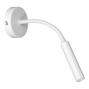 Flexibel bordslampa ARDEN 1xG9/8W/230V vit