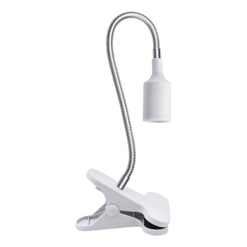 Flexibel bordslampa med klämma för växtodling PLANTY 1xE27/30W/230V vit