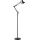 Flexibel golvlampa AURIQ 1xE27/60W/230V 184 cm svart