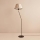 Flexibel golvlampa AYD 1xE27/40W/230V svart/beige
