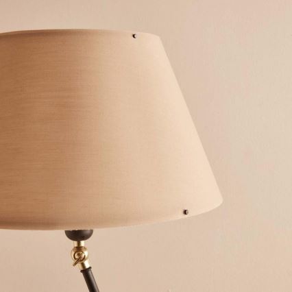 Flexibel golvlampa AYD 1xE27/40W/230V svart/brun