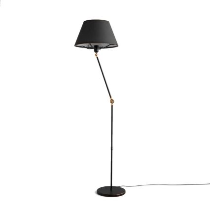 Flexibel golvlampa AYD 1xE27/40W/230V svart