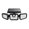 Flexibel LED-solcellsstrålkastare med sensor LED/15W/3,7V 2400 mAh IP54 4500K
