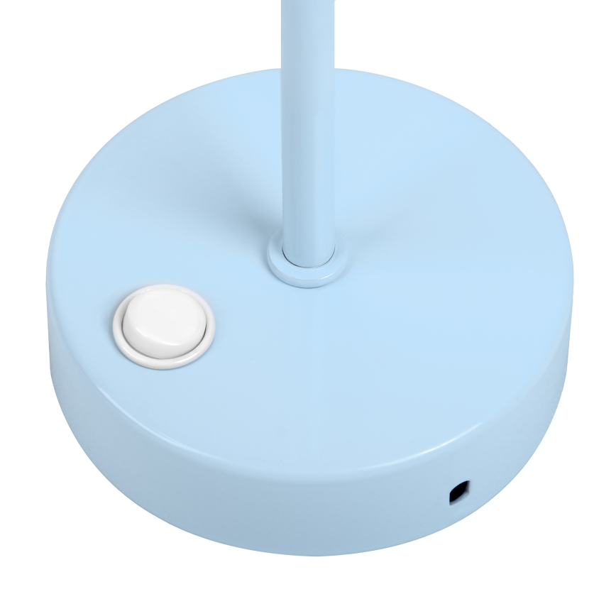 Flexibel vägglampa OXFORD 1xE27/15W/230V blå