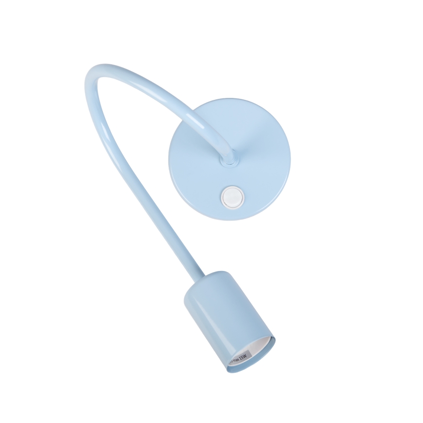 Flexibel vägglampa OXFORD 1xE27/15W/230V blå