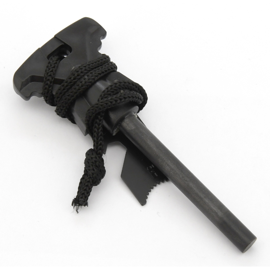 Flint och stål svart