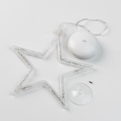 Fönsterdekoration 8xLED/3xAA