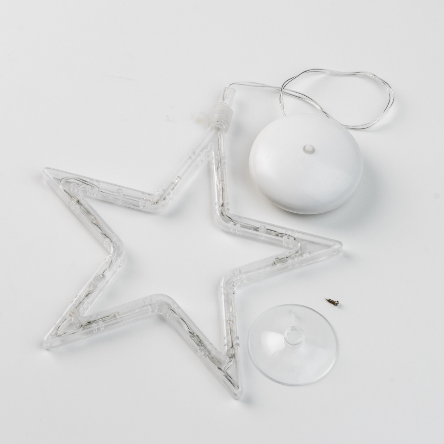 Fönsterdekoration 8xLED/3xAA