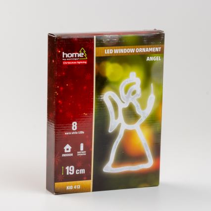 Fönsterdekoration 8xLED/3xAA