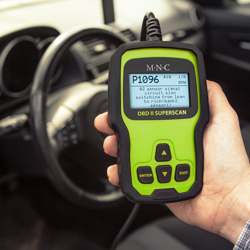 Fordonsdiagnostik OBD2/12V