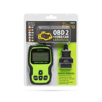 Fordonsdiagnostik OBD2/12V