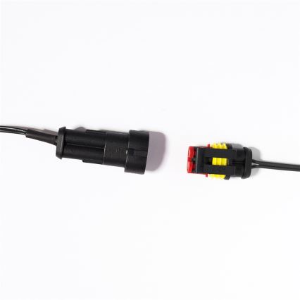 Förlängning LED utomhus Julkedja CONE FILAMENT 20xE10 14m genomskinlig/varm vit IP44, Made in the EU