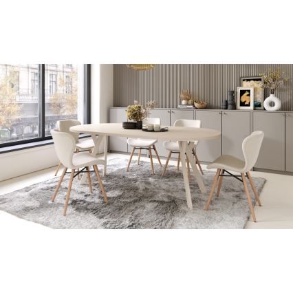 Förlängningsbart matbord ARTUR beige