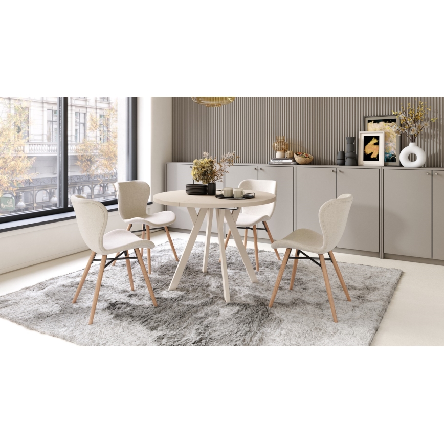 Förlängningsbart matbord ARTUR beige