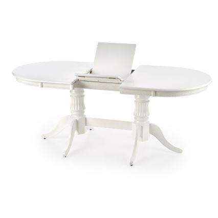 Förlängningsbart matbord FUERTE 150/190x90 cm vit