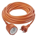Förlängningskabel 1Z 20m orange