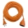 Förlängningskabel LINEA G, 1 uttag, 15 m, orange