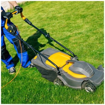 Förlängningskabel LINEA G 1 uttag 30 m orange