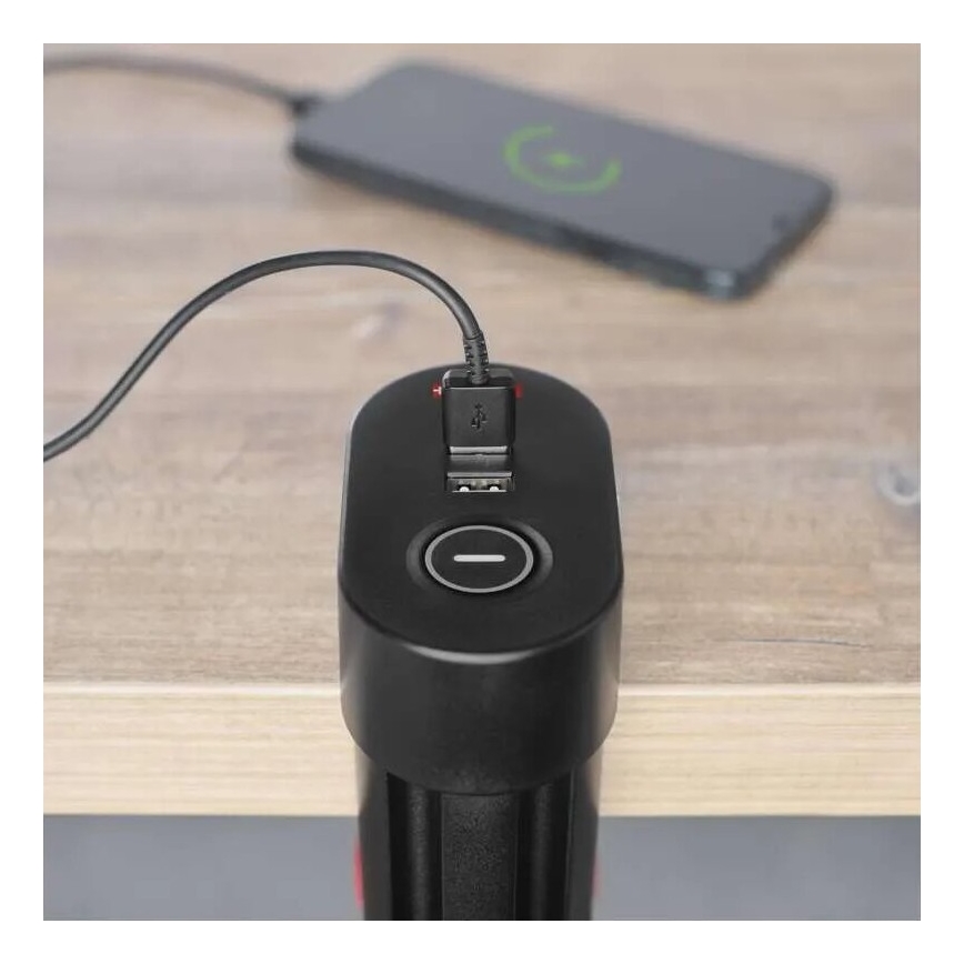 Förlängningskabel med attachment to bord 3Z + 3xUSB 1,5m svart