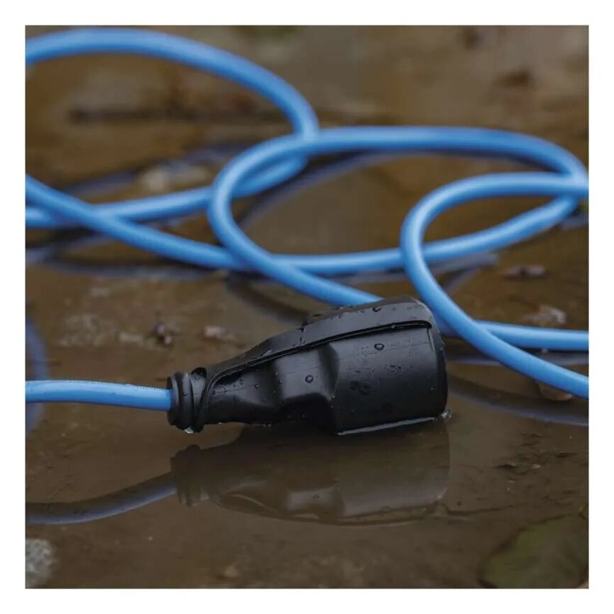 Förlängningskabel WEATHERPROOF 1-uttag 10m IP44