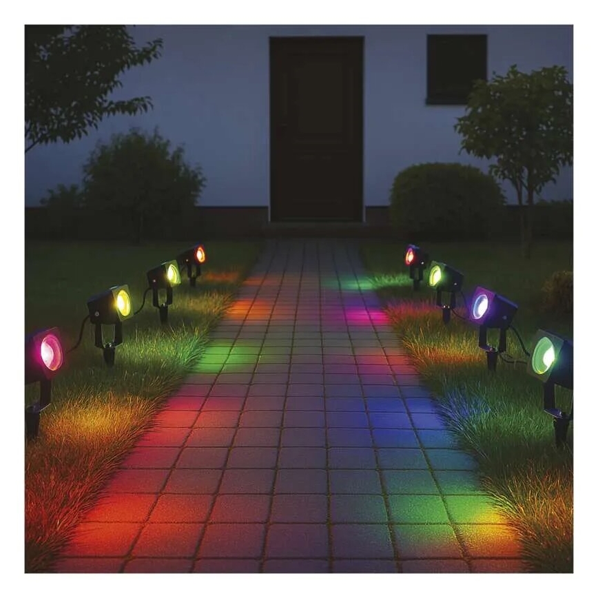 LED RGBIC Ljusreglerad utomhus lampa GoSmart - förlängning LED/1,5W/230V 3000-6500K IP65 Wi-Fi Tuya