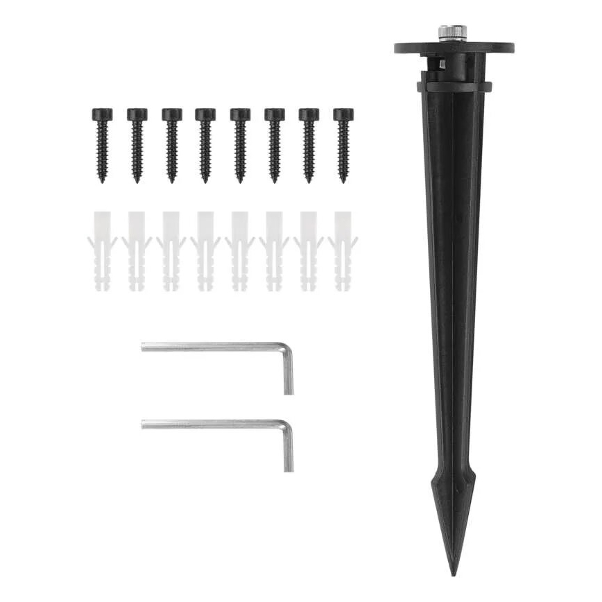 LED RGBIC Ljusreglerad utomhus strålkastare GoSmart - förlängning LED/4W/230V 3000-6500K IP65 Wi-Fi Tuya