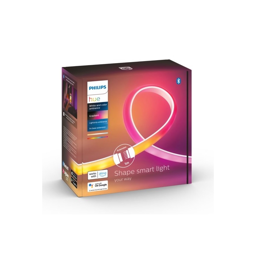 Förlängningskit LED stmívatelného pásku Philips Hue White And Color Ambiance 1m LED/12,3W/230V