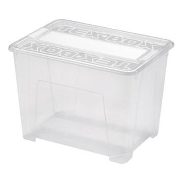 Förvaringsbox TEX BOX 21 l transparent