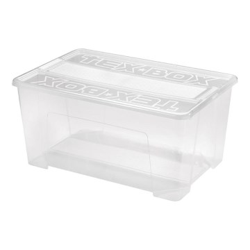 Förvaringsbox TEX BOX 48 l transparent